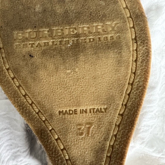 COPY - Authentic Burberry black wedges size 37 - Picture 6 of 7